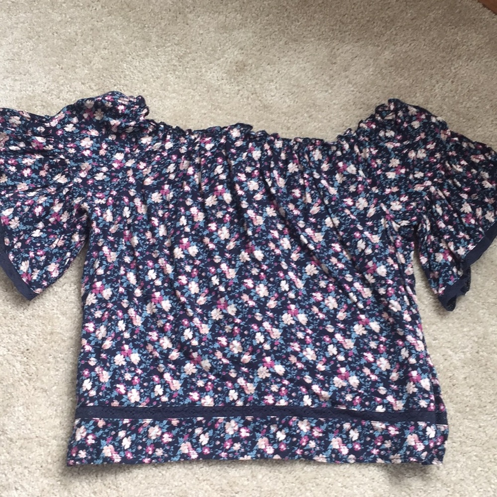 Off the shoulder shirt